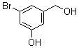 结构式 CAS# 1020336-51-9, 3-溴-5-羟基苯甲醇