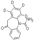 10,11-Dihydro-10-oxo-5H-dibenz[b,f]azepine-1,2,3,4-d<sub>4</sub>-5-carboxamide molecular structure (CAS 1020719-71-4)
