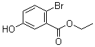 结构式 CAS# 102297-71-2, 2-溴-5-羟基苯甲酸乙酯