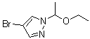 结构式 CAS# 1024120-52-2, 4-溴-1-(1-乙氧基乙基)-1H-吡唑