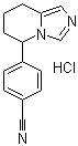结构式 CAS# 102676-31-3, 法倔唑盐酸盐; 盐酸法倔唑