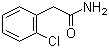 structure of CAS# 10268-06-1, 2-(2-Chlorophenyl)acetamide;2-(o-Chlorophenyl)acetamide; 2-Chlorobenzeneacetamide