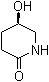 structure of CAS# 102774-92-5, (R)-5-Hydroxy-2-piperidinone;(5R)-5-Hydroxy-2-piperidinone