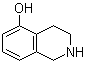 structure of CAS# 102877-50-9, 1,2,3,4-Tetrahydroisoquinolin-5-ol