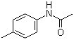 structure of CAS# 103-89-9, 4'-Methylacetanilide;p-Acetotoluidide