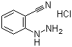 结构式 CAS# 1030287-80-9, 2-肼基苯甲腈盐酸盐