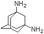 structure of CAS# 10303-95-4, 1,3-Adamantanediamine;Tricyclo[3.3.1.1(3,7)]decane-1,3-diamine; 1,3-Diaminoadamantane