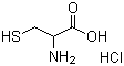 structure of CAS# 10318-18-0, DL-Cysteine hydrochloride