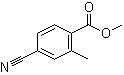 structure of CAS# 103261-67-2, 4-Cyano-2-methylbenzoic acid methyl ester;Methyl 4-cyano-2-methylbenzoate