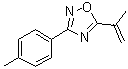 structure of CAS# 1033201-98-7, 5-(1-Methylethenyl)-3-(4-methylphenyl)-1,2,4-oxadiazole