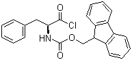 结构式 CAS# 103321-57-9, N-(9-芴甲氧羰基)苯丙氨酰氯