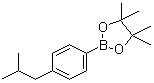 结构式 CAS# 1033753-01-3, 4-异丁基苯硼酸频哪醇酯