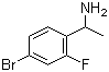 结构式 CAS# 1034266-14-2, 1-(4-溴-2-氟苯基)乙胺