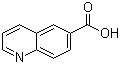 structure of CAS# 10349-57-2, 6-Quinolinecarboxylic acid;Quinoline-6-carboxylic acid