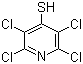 structure of CAS# 10351-06-1, 2,3,5,6-Tetrachloropyridine-4-thiol;2,3,5,6-tetrachloro-4-mercaptopyridine
