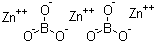 structure of CAS# 10361-94-1, Zinc borate;Boric acid zinc salt