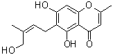 结构式 CAS# 103629-80-7, Cnidimol A