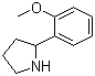 结构式 CAS# 103857-96-1, 2-(2-甲氧基苯基)吡咯烷