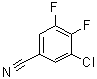 structure of CAS# 103879-29-4, 3-Chloro-4,5-difluorobenzonitrile