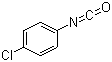 结构式 CAS# 104-12-1, 对氯苯异氰酸酯; 4-氯苯基异氰酸酯; 异氰酸对氯苯酯