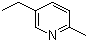 结构式 CAS# 104-90-5, 5-乙基-2-甲基-吡啶