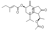 结构式 CAS# 104012-37-5, 款冬酮