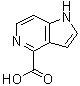 结构式 CAS# 1040682-84-5, 1H-吡咯并[3,2-c]吡啶-4-羧酸
