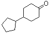 structure of CAS# 104116-10-1, 4-Cyclopentylcyclohexanone