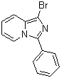 结构式 CAS# 104202-15-5, 1-溴-3-苯基咪唑并[1,5-a]吡啶