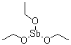 structure of CAS# 10433-06-4, Triethoxystibine;Antimony(III) ethoxide; Ethyl antimonite