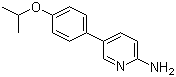 structure of CAS# 1044239-22-6, 5-[4-(Isopropoxy)phenyl]-2-pyridinamine;5-[4-(1-Methylethoxy)phenyl]-2-pyridinamine