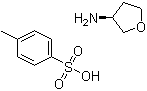 (S)-3-Aminotetrahydrofuran tosylate molecular structure (CAS 104530-79-2)