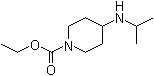 结构式 CAS# 104605-11-0, 4-[异丙基氨基]-1-哌啶羧酸乙酯