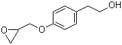 structure of CAS# 104857-48-9, 4-(2-Oxiranylmethoxy)benzeneethanol