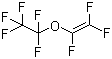 structure of CAS# 10493-43-3, Pentafluoroethyl trifluorovinyl ether;Trifluoro(pentafluoroethoxy)ethylene