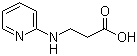 结构式 CAS# 104961-64-0, 3-(2-吡啶基氨基)丙酸