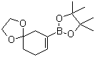 结构式 CAS# 1049730-46-2, 3-环己烯酮缩乙二醇-3-硼酸频哪醇酯