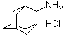 structure of CAS# 10523-68-9, 2-Adamantanamine hydrochloride;2-Aminoadamantane hydrochloride; Tricyclo[3.3.1.1(3.7)]dec-2-ylamine hydrochloride