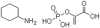 structure of CAS# 10526-80-4, Phosphoenolpyruvic acid cyclohexylammonium salt;2-(Phosphonooxy)acrylic acid cyclohexylamine salt (1:1)