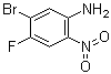 structure of CAS# 1052686-50-6, 5-Bromo-4-fluoro-2-nitrobenzenamine;5-Bromo-4-fluoro-2-nitroaniline