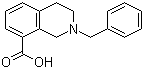 structure of CAS# 1053656-29-3, 2-Benzyl-1,2,3,4-tetrahydroisoquinoline-8-carboxylic acid;1,2,3,4-Tetrahydro-2-(phenylmethyl)-8-isoquinolinecarboxylic acid