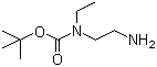 结构式 CAS# 105628-63-5, N-(2-氨基乙基)乙基氨基甲酸叔丁酯