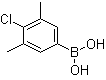 structure of CAS# 1056475-86-5, (4-Chloro-3,5-dimethylphenyl)boronic acid