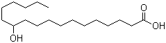 structure of CAS# 106-14-9, 12-Hydroxystearic acid;12-Hydroxyoctadecanoic acid