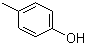 structure of CAS# 106-44-5, p-Cresol;4-Hydroxytoluene; 4-Methylphenol