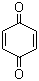 structure of CAS# 106-51-4, 1,4-Benzoquinone;2,5-Cyclohexadiene-1,4-dione; Quinone; Quinone; p-Benzoquinone 98+ % (dried); 2,5-Cyclohexadiene-1,4-dione