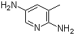 structure of CAS# 106070-58-0, 2,5-Diamino-3-picoline;3-Methylpyridine-2,5-diamine
