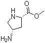structure of CAS# 1060775-33-8, (4S)-4-Amino-L-proline methyl ester