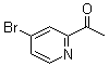 结构式 CAS# 1060805-69-7, 1-(4-溴吡啶-2-基)乙酮