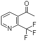 结构式 CAS# 1060810-84-5, 1-[2-(三氟甲基)-3-吡啶基]乙酮